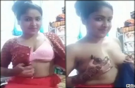 Gf Changing Saree Recording For Lover