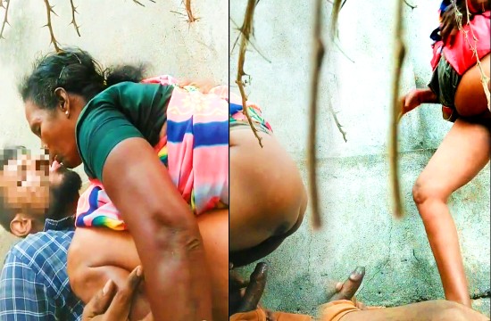 Tamil Labour Aunty Kissing Riding - Update