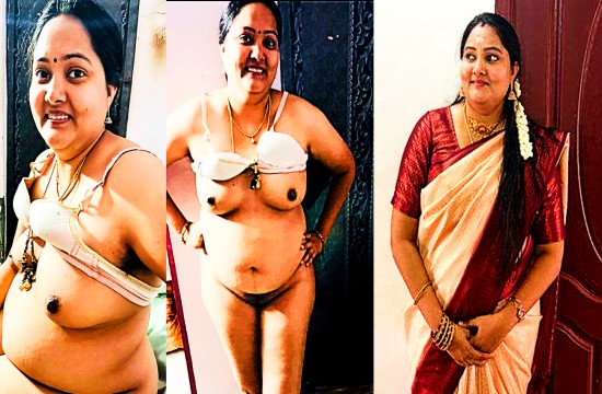 Telugu Chubby Aunty Boobs Pressing